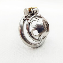 3 Size Chastity Device Penis Lock Men's Abstinence Game Metal Cock Cage Erotic Bondage Chastity Cage Cock Cage Adult Sex Toys for Men Gay(50mm)