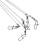 Hochwertiges 5-armiges Umbrella Rig Jig Head Köder mit Rotationen, Größe 3# 4