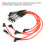 6Pcs Ignition Spark Wires for Corrado VR6 2.8/2.9 with Pull Rod 4