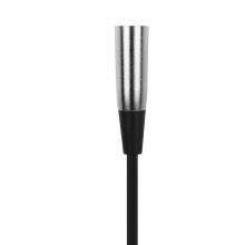 6.35mm Male to XLR Female Audio Cable 30cm Black for Microphones
