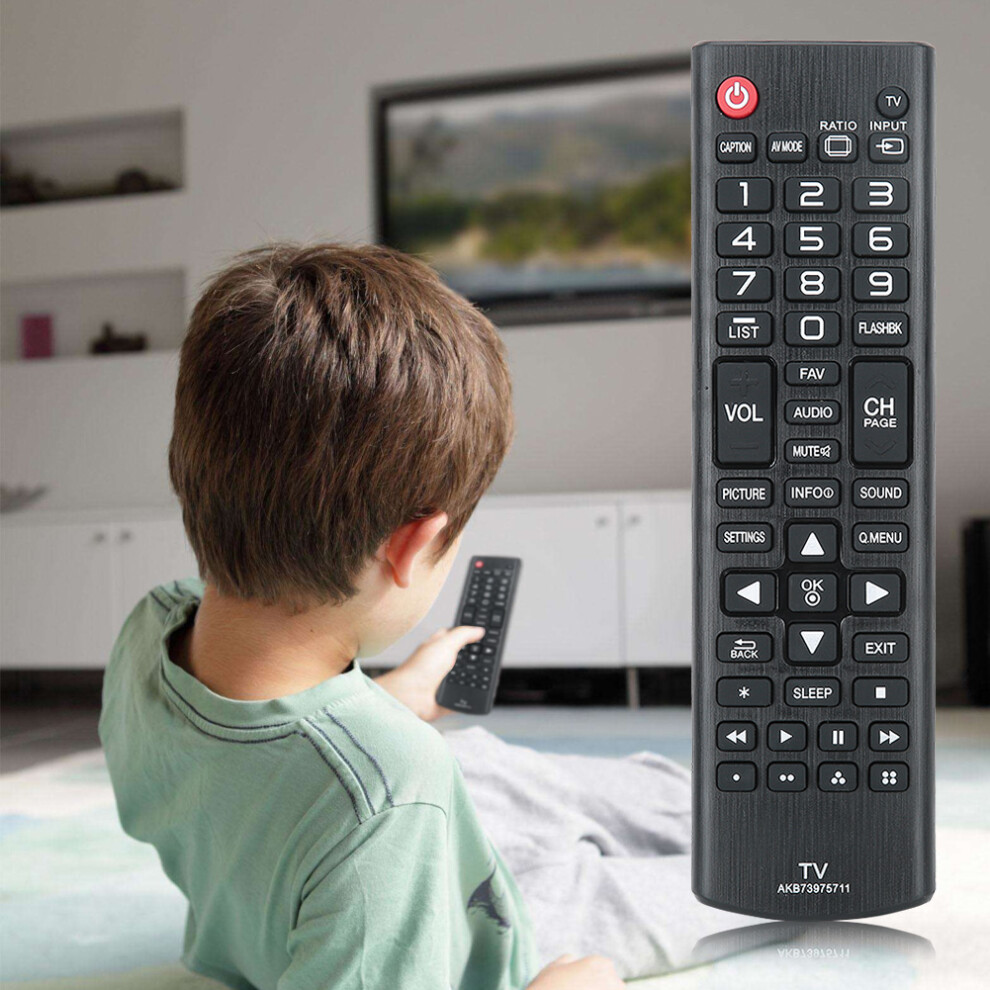 Replacement Tv Remote For Lg 32Lb550b/Akb73975711, 10M Range Black 7891360851219