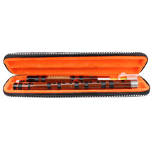 Professional Bamboo Flute Storage Box Film & Glue Included 15cm Compact Case
