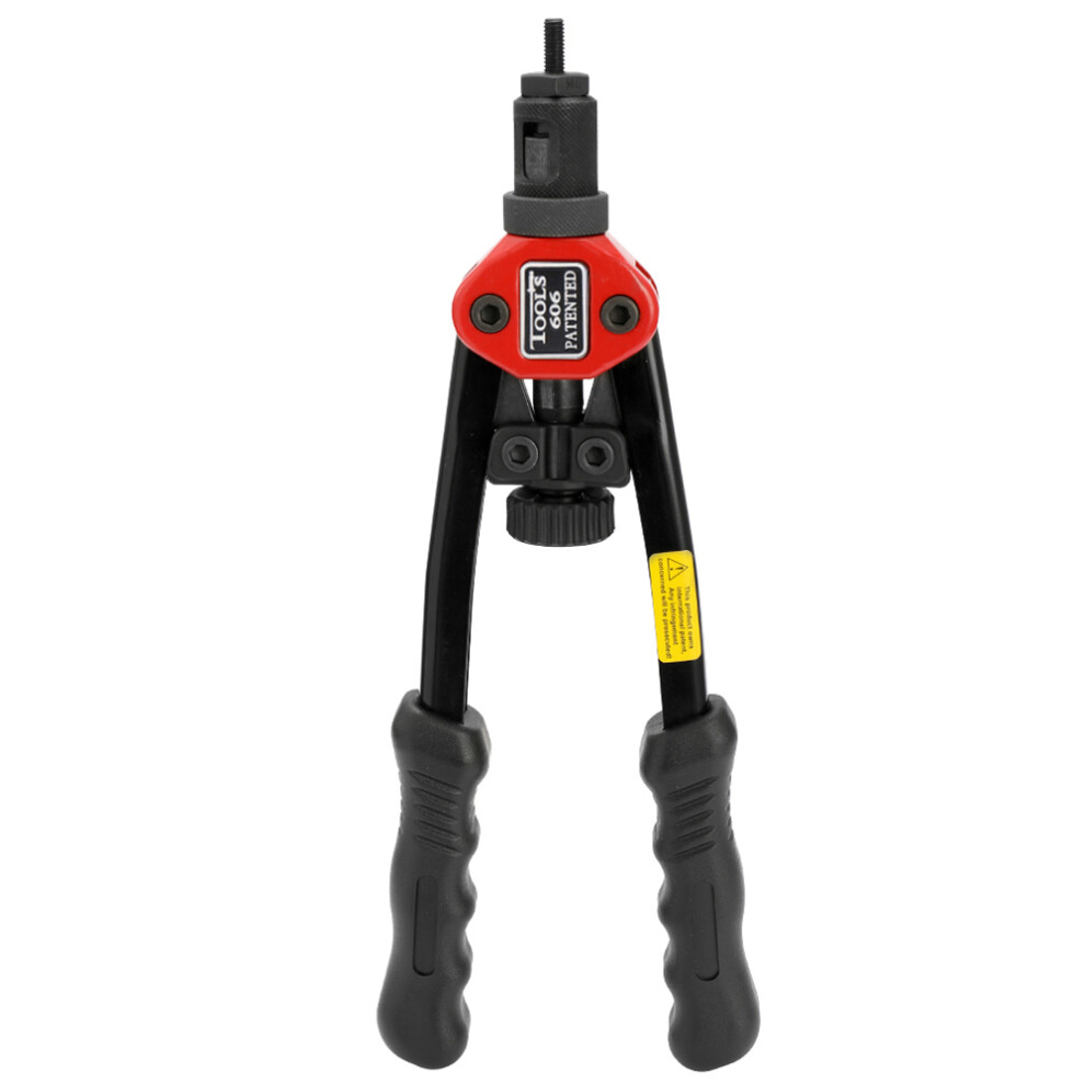 Bt-606 12-Inch Labor-Saving Hand Riveter With Double Insert & Nuts Easy To Use 9481360853320