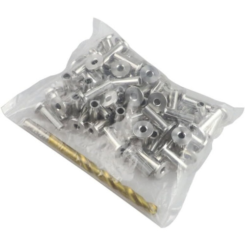 Wire Rope Protective Cover Kit with Drill Bit for Secure Guardrail Solutions (1/8inch) 1