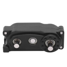 313mm Metal Chassis Transfer Case for 1/10 RC Crawler Car Black