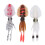 3 Stück Tiefsee Soft-Squid Köder – PVC, Braun/Pink/Weiß, 80g 2