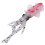 3 Stück Tiefsee Soft-Squid Köder – PVC, Braun/Pink/Weiß, 80g 15