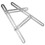 Stainless Steel Four-Sided Folding Measuring Ruler, Multi-Angle Template 12"x6.9" 1