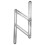 Stainless Steel Four-Sided Folding Measuring Ruler, Multi-Angle Template 12"x6.9" 14