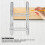 Stainless Steel Four-Sided Folding Measuring Ruler, Multi-Angle Template 12"x6.9" 3