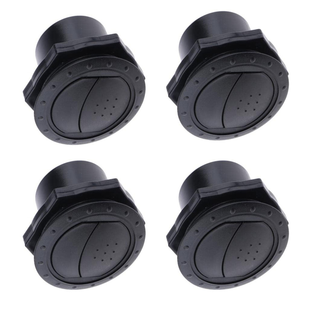 4Pcs Round Air Vent Outlet Grill Ventilation 70X45mm For Rv Marine Yacht 9105992063802