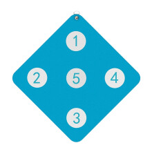 Wall Mounted Fencing Target for Training with PU Leather Design