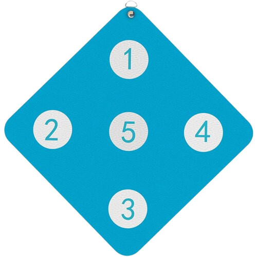 Wall Mounted Fencing Target for Training with PU Leather Design 2