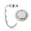 2pieces Portable Folding Hook Organize Efficiently With Stylish 1