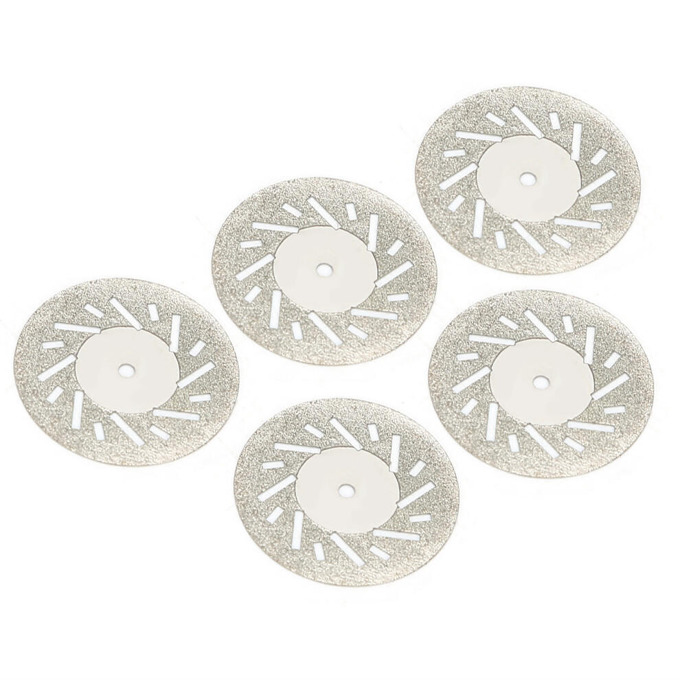 5Pcs Dental Double Sided Polishing Discs 22mm Emery Grinding Kit