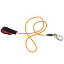 Vielzweck-Orangene Elastische Leine mit Karabiner für Kajak & Angeln