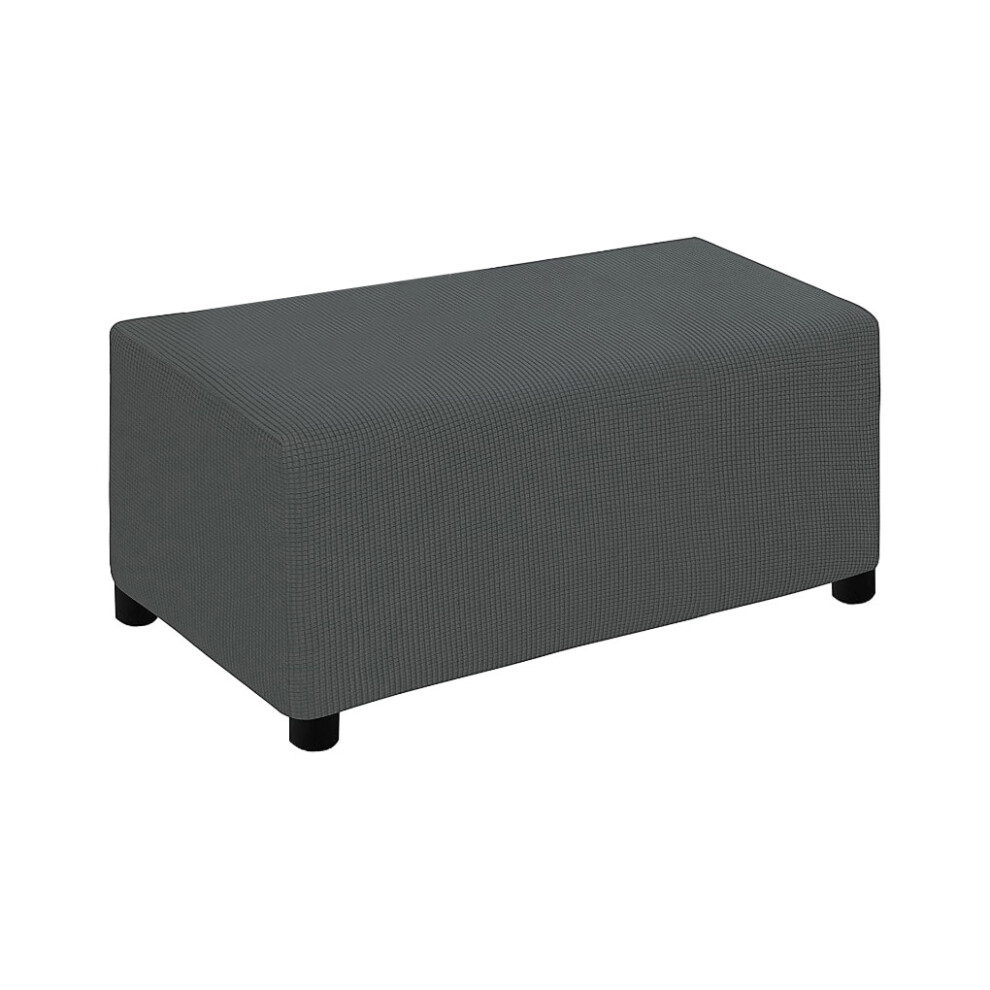 (dark grey, L) Non-slip Stretch Footstool Covers With Anti-slip Features High Elastic-image-OPC-PMYHM6B-NEW