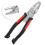 7-in-1 Chromium Vanadium Wire Pliers, Multi-Function Hand Tool, 195mm 8