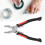 7-in-1 Chromium Vanadium Wire Pliers, Multi-Function Hand Tool, 195mm 12