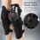 Motorcycle Knee Guards Pair, Adjustable, Breathable, 11x39cm 16