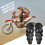 Motorcycle Knee Pads Pair, Adjustable, Breathable, 1540cm 1