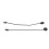 Car Cargo Tie Down String for Ford Focus MK3 Parcel Shelf Fixing Cord 16
