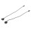 Car Cargo Tie Down String for Ford Focus MK3 Parcel Shelf Fixing Cord 3