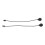 Car Cargo Tie Down String for Ford Focus MK3 Parcel Shelf Fixing Cord 14