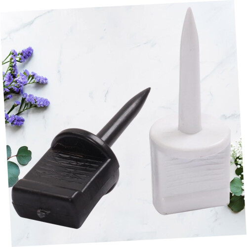Archery Target Accessories Targets Splatter Shooting Target Stand Nail Fixed Pin White 2