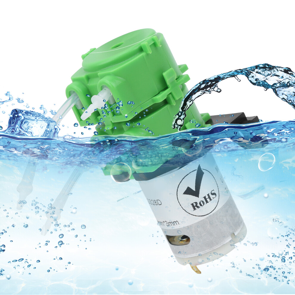 Peristaltic Mini Circulating Pump Dual Head 1X3mm For Liquid Dosing Dc24v 6931360877312