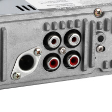 Classic 12V Car Stereo Head Unit with Bluetooth USB SD AUX & FM Radio