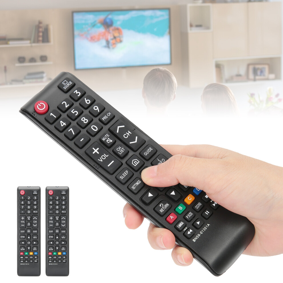Universal 2Pcs Samsung Tv Remote Control - Long-Lasting No Setup Required 5021360879735