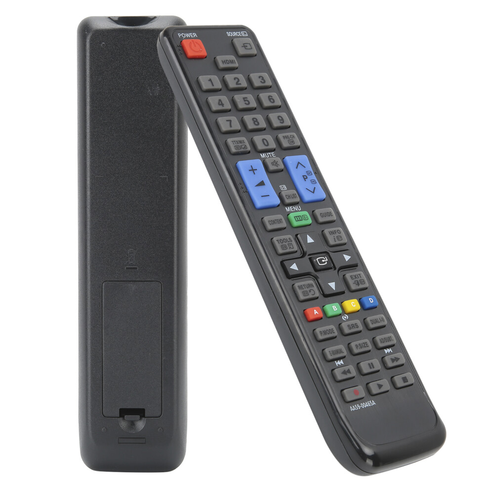 2Pcs Universal Tv Remote Control For Samsung, Aa59-00465A Black 6921360880016