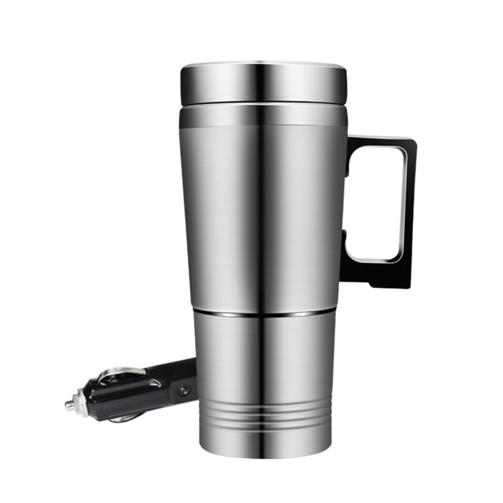 300Ml Stainless Steel Electric Car Kettle With Insulation 24V Lighter Plug 4671360881859