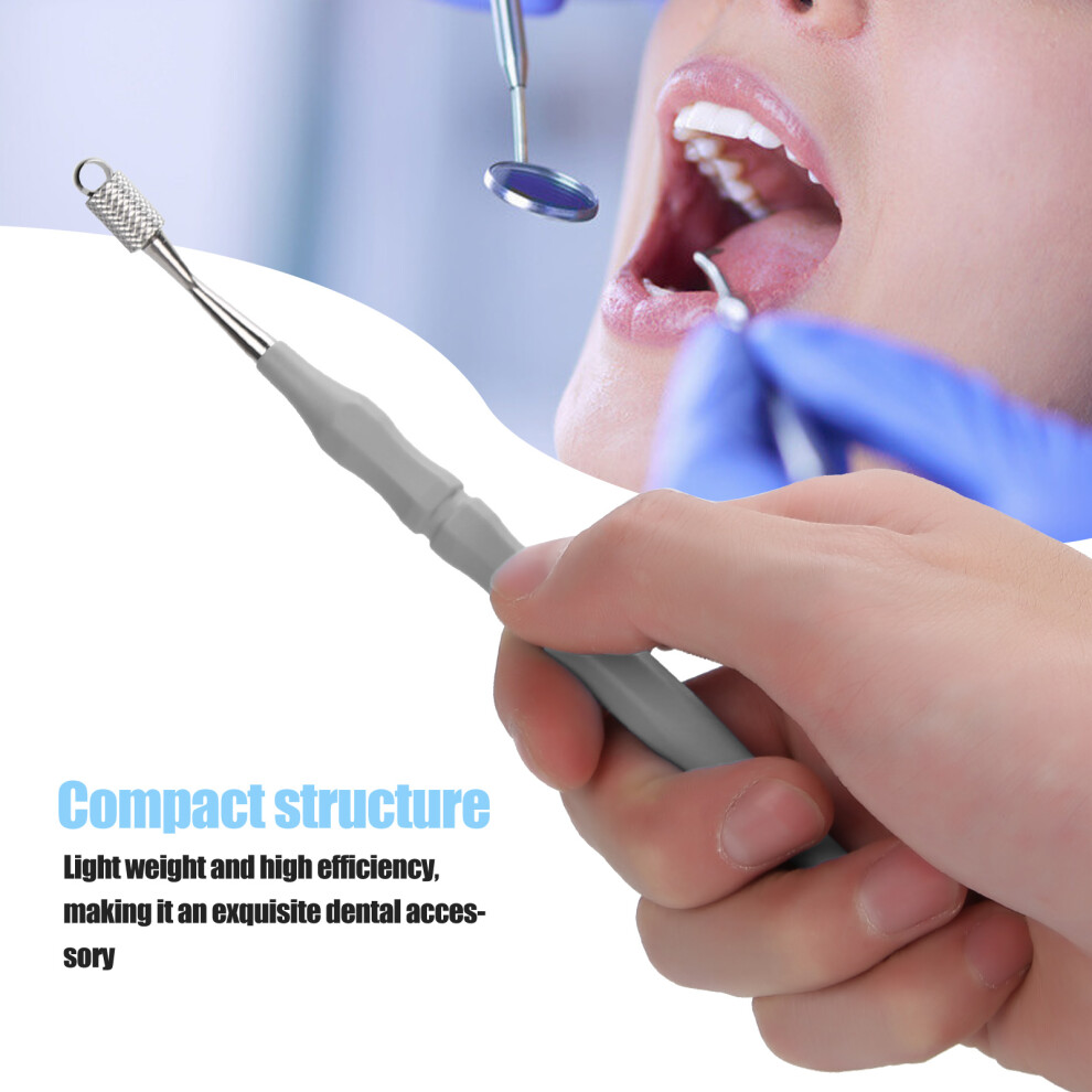 Gray Metal Hand File Holder for Root Canal Dental Instruments