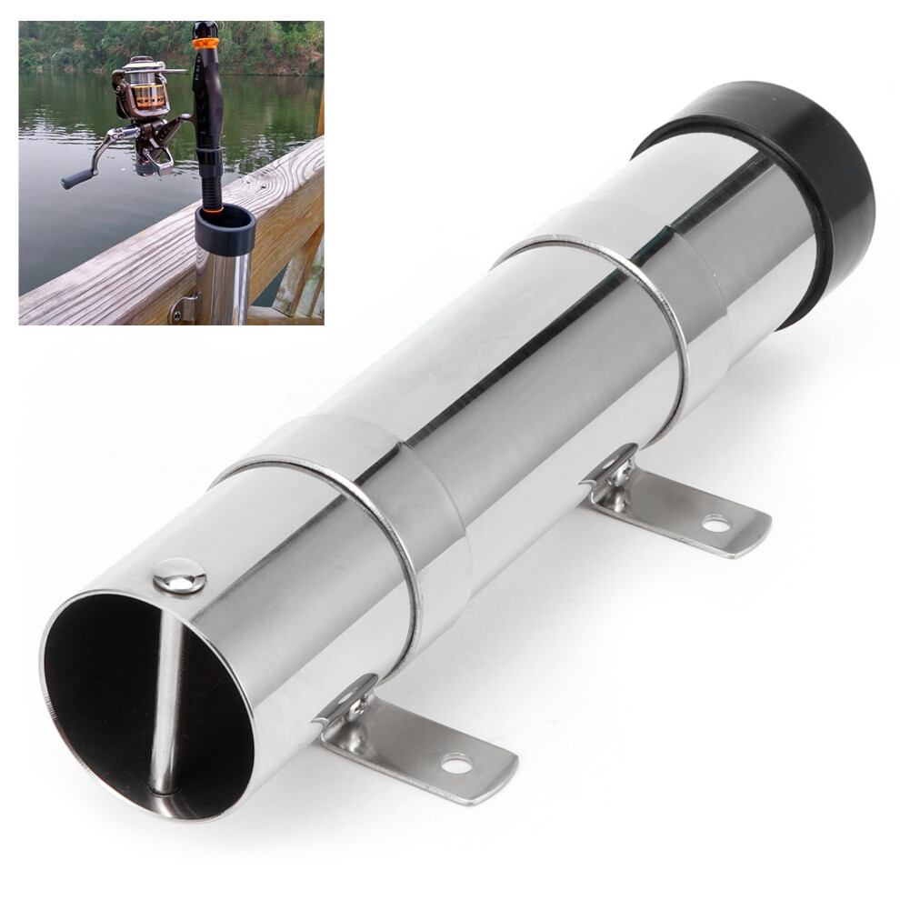Marine Yacht Stainless Steel Fishing Rod Holders Side Mount Hardware Rack 4671360882672