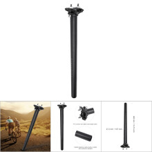 Aluminiumlegierung 30,9*400mm Mountainbike-Sattelstütze Schwarz