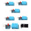 5pcs Digital Sensor Module for Relative Humidity Temperature Termometro Digital Humidity Sensor Module 4