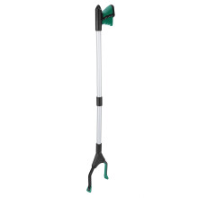Lightweight 90 Rotating Folding Trash Grabber with Silver Tube