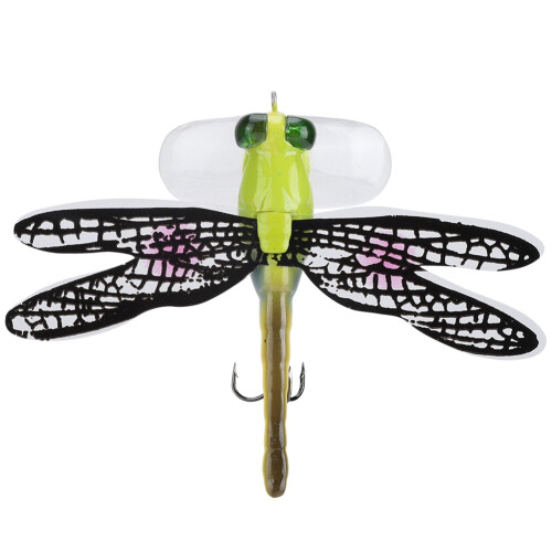 Lebensechte Libellen-Schwimmköder zum Angeln – Haltbares ABS & Metall, 7,3 cm 1