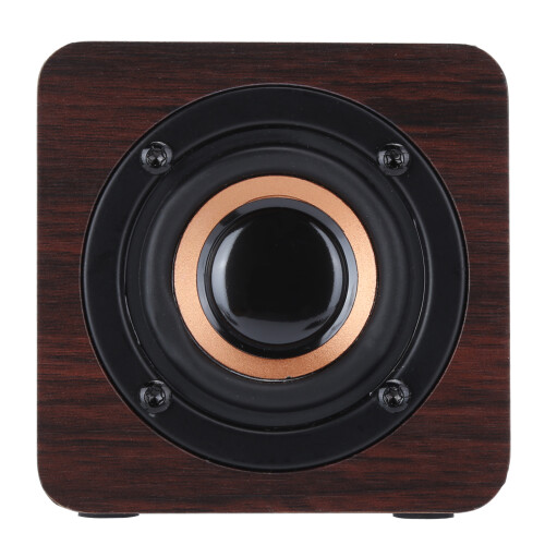 Portable Walnut Bluetooth Speaker, 3W, 6-8H Playtime