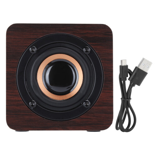 Portable Walnut Bluetooth Speaker, 3W, 6-8H Playtime 1