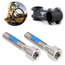 Straßen- und Mountainbike-Lenkerbolzen 2 Stück M630 mm Silber Steuersatz-Kopfschrauben