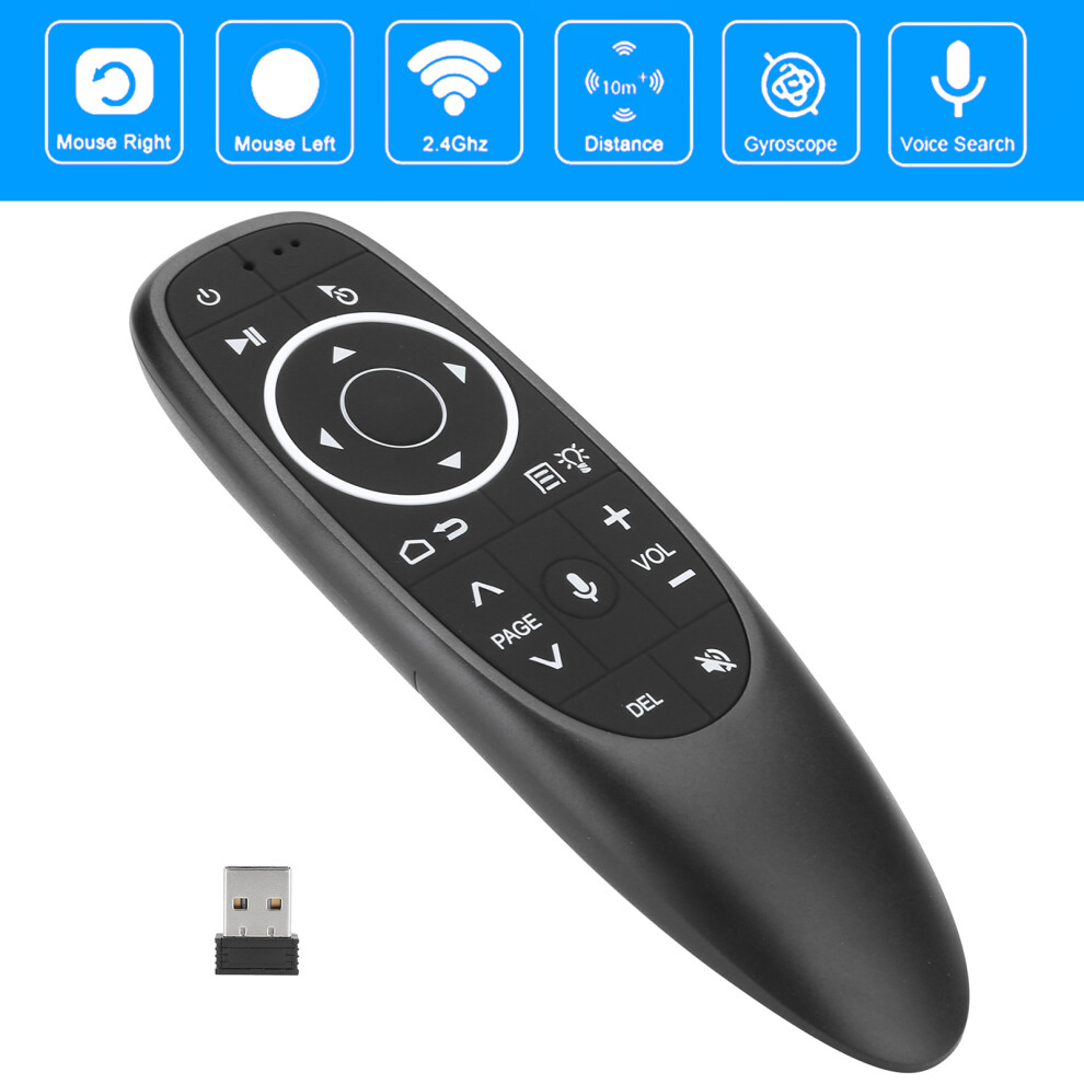 Smart Voice Remote G10s Pro 2.4G Wireless Mouse 17 Keys Gyroscope 4101360895971