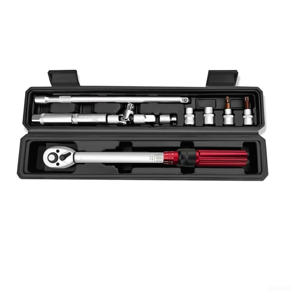 Dual Scale Torque Wrench Set 2 30Nm With Ergonomic Handle For Enhanced Comfort And Fast Tool Identification In Carrying Case (A1339) 9323874953793