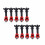 10 Pack Automatic Nipple Drinkers for Rabbits Mice Poultry Watering System 12