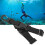 Diving Flippers Quick Release Buckle Fin Strap Nylon, 59g 14