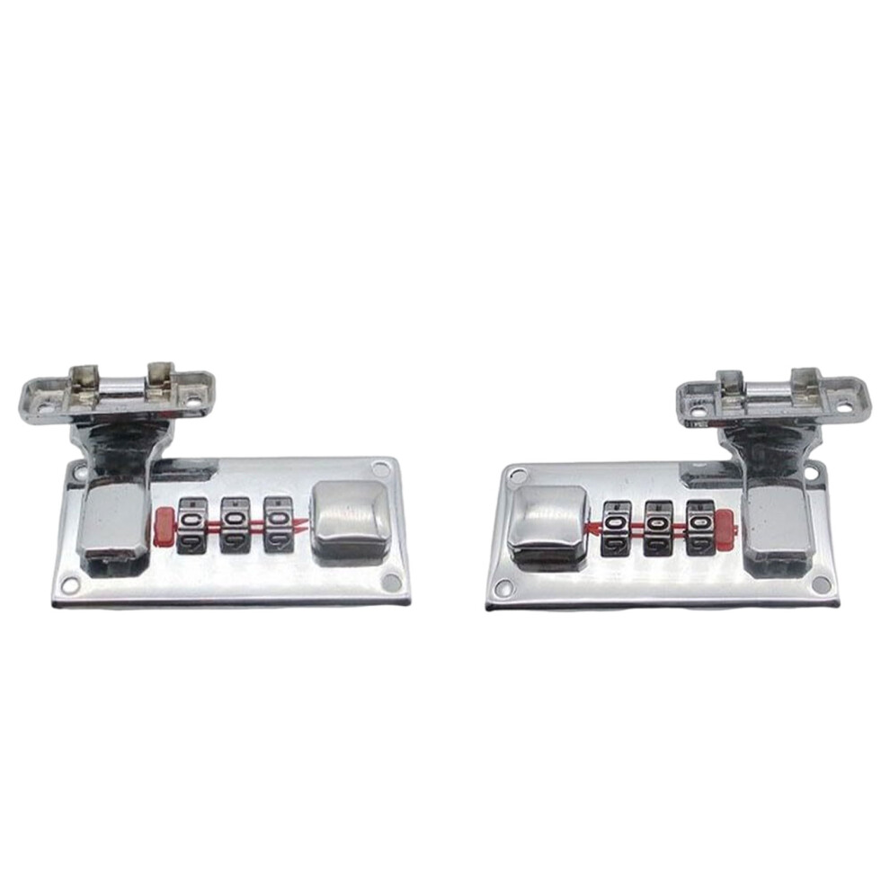 (silver, 65x33mm) 2pcs/set Easy Installation Combination Lock For Luggage Suitcase-image-OPC-PMYJ7X5-NEW