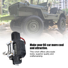 RC Crawler Seilwinde Fernbedienung Set für 1/10 D90 TF2 6V-11,1V 3kg/4,1lb