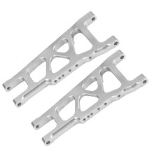 Aluminiumlegierungs-Front- und Heckaufhängung für 1/10 RC-Auto (Silber)